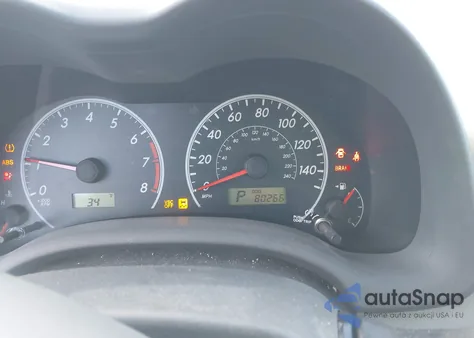 2010 Toyota Corolla Le z USA, uszkodzony, nr VIN 2T1BU4EE7AC281925